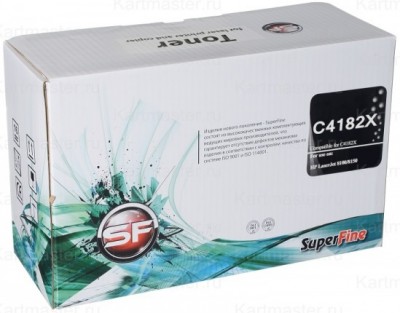 Картридж SuperFine C4182X (82X) Black для HP LaserJet 8100, 8150, Mopier 320 черный 20000 копий совместимый