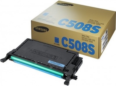 Картридж Samsung CLP-620-серия стандартный голубой CLT-C508S 