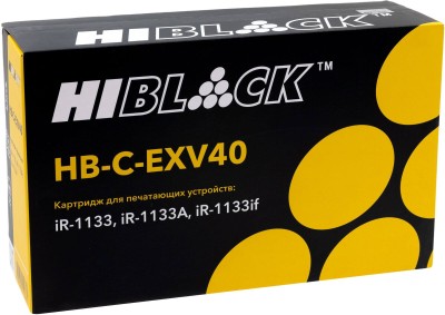 Картридж Hi-Black C-EXV40 (HB-C-EXV40) для Canon iR-1133/ 1133A/ 1133if, 6K