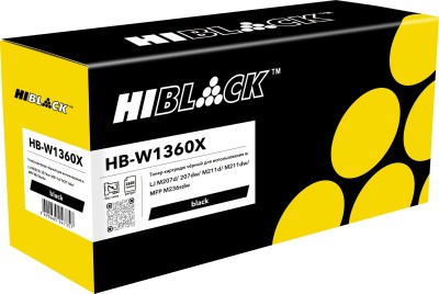 Картридж Hi-Black (HB-W1360X-NC) для HP LaserJet M207d/ 207dw/ M211d/ M211dw/ MFP M236sdw, Black, 2,6K (без чипа)