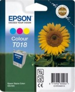 Картридж Epson C13T01840110 T018 цветной 300 копий в технологической упаковке