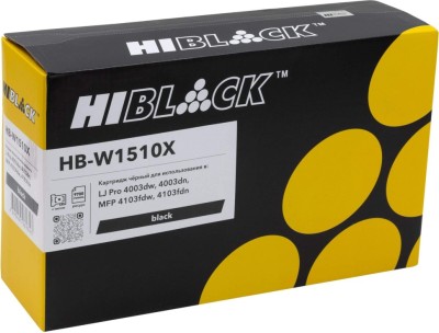 Картридж Hi-Black W1510X (HB-W1510X ) (с чипом) для HP LaserJet Pro 4003dw/ 4003dn, MFP 4103fdw/ 4103fdn, увеличенный, 9700 стр.,