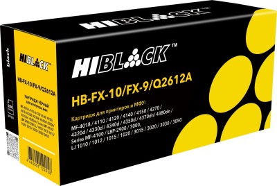 Картридж Hi-Black (HB-FX-10/ 9/ Q2612A) для Canon i-SENSYS MF-4018/ 4120/ 4140/ 4150/ 4270, 2K