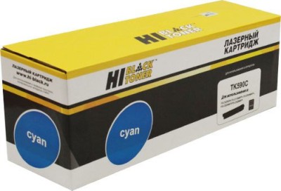 Картридж Hi-Black (HB-TK-590C) для Kyocera-Mita FS-C5250DN/ C2626MFP, C, 5K