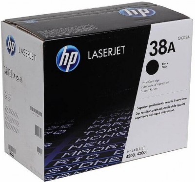 Q1338A (38A) оригинальный картридж HP для принтера HP LaserJet 4200/ 4200n/ 4200n/ 4200tn/ 4200dtn/ 4200dtns/ 4200dtnsl black, 12000 страниц