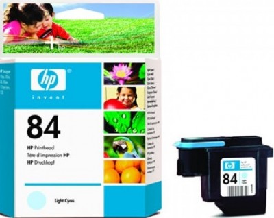 Картридж №84 для HP DJ 10PS/20/50 (C5020A) светло-голубая головка ТЕХНОЛОГИЯ ОРИГ