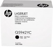 Q5942XC/YC (42X) оригинальный картридж в корпоративной упаковке  HP для принтера HP LaserJet 4240/ 4240n/ 4250/ 4250n/ 4250tn/ 4250dtn/ 4250dtnsl/ 4350/ 4350n/ 4350tn/ 4350dtn/ 4350dtns black, 20000 страниц, (контрактная коробка)