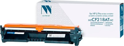 Картридж NV Print CF218AT (БЕЗ ЧИПА) для принтеров HP LaserJet Pro M104a/ M104w/ M132a/ M132fn/ M132fw/ M132nw, 1400 страниц