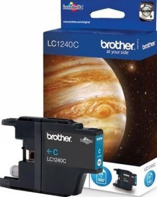 Brother LC-1240C Картридж ,Cyan{MFC-J6510/6910DW/J430W/J825DW/DCP-J525W, Cyan, (600стр)}