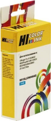 Картридж Hi-Black (HB-CN046AE) для HP Officejet Pro 8100/ 8600, №951XL, C