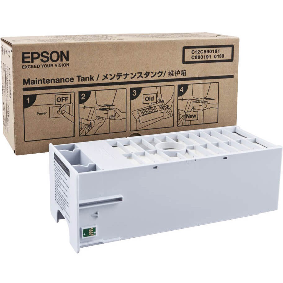 Ёмкость для отработанных чернил Epson C890191/ PXMT2 (C12C890191) Maintenance Tank оригинальная для Epson Stylus Pro 4450/ 4880/ 7450/ 7880/ 7890/ 7900/ 9450/ 9880/ 9890/ 9900