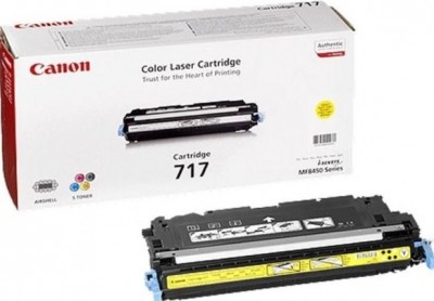 Canon 717Y 2575B002 оригинальный картридж для принтера Canon MF8450, MF9130, MF9170 yellow 4000 страниц