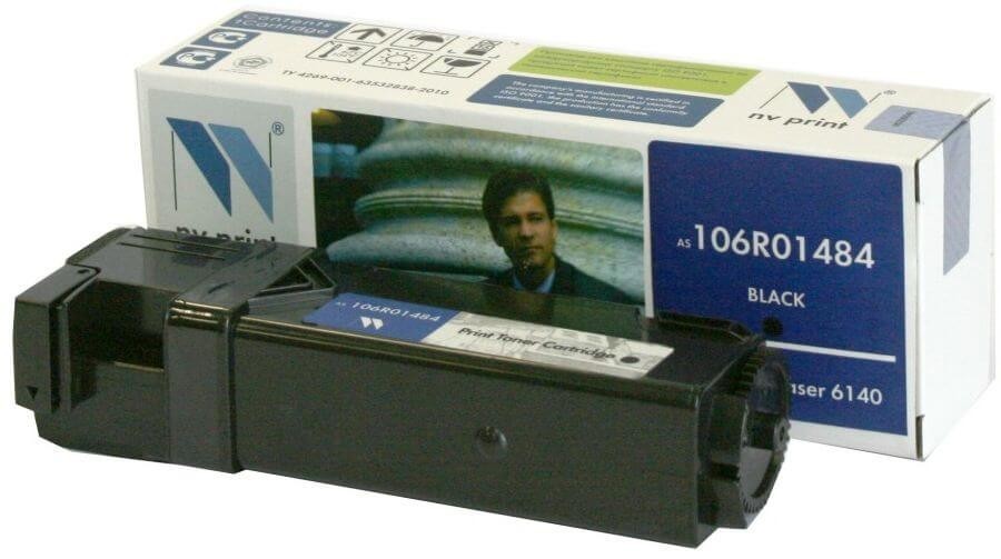 Картридж NV Print 106R01484 (NV-106R01484Bk) Black для Xerox Phaser 6140, чёрный, 2600 стр.