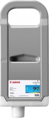 Canon PFI-707C Картридж Canon для плоттера iPF830/840/850. Голубой. 700 мл.