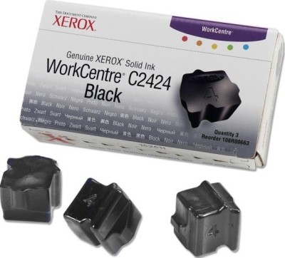Картридж XEROX RX WorkCenter C2424 (108R00663) черный (3шт) 