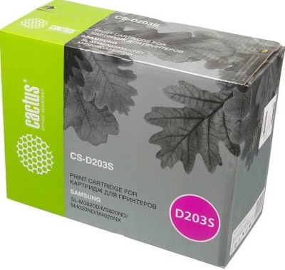 Картридж Cactus MLT-D203S (CS-D203S) для Samsung SL-M3820D/ M3820ND/ M4020ND/ M4020NX, чёрный, 3000 стр.