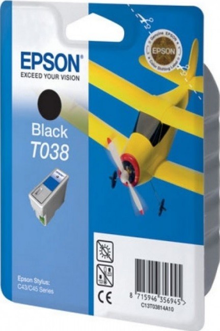Картридж T038 Epson ST C43/C45 черный