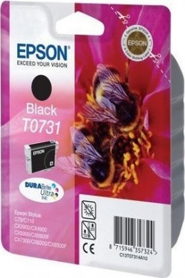 Картридж T0731 Epson ST C79/CX3900/4900/5900 черный ТЕХН (7671/5050) C13T10514A10 / C13T07314A10