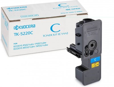 TK-5230C (1T02R9CNL0) оригинальный картридж Kyocera для принтера Kyocera P5021cdn/cdw, M5521cdn/cdw cyan (2200 стр.)
