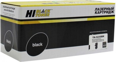 Картридж Hi-Black (HB-TK-5230Bk) для Kyocera-Mita P5021cdn/ M5521cdn, Bk, 2,6K