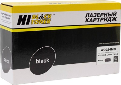 Картридж Hi-Black W9024MC (HB-W9024MC-NC) Black для HP LaserJet Managed E40040/ E42540, чёрный, 10000 стр. (без чипа)