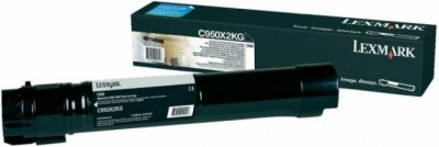 C950X2KG оригинальный картридж Lexmark для принтера Lexmark C950x, black, 38000 страниц