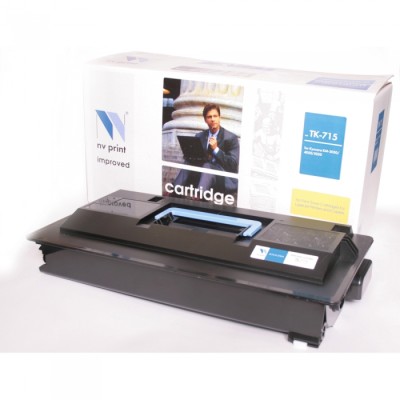 Картридж NVP совместимый Kyocera TK-715 для KM 3050/4050/5050 (34000k)