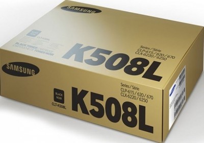 Картридж Samsung CLP-620-серия увеличенный черный CLT-K508L 