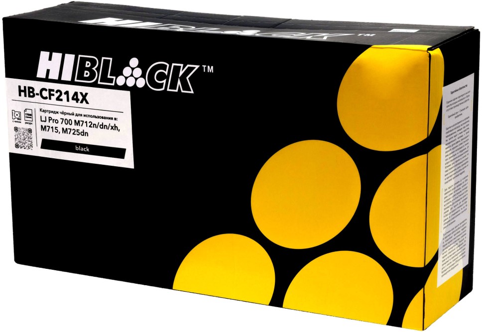 Картридж Hi-Black CF214X (HB-CF214X) для HP LJ Pro 700 M712n/ dn/ xh/ M715/ M725dn, 17,5K