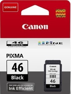 Canon PG-46BK, картридж для Pixma E404, Canon Pixma E464, черный