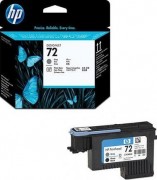 Картридж HP DJ T610/1100 (C9380A) N 72 (серая/черная печатающая головка)