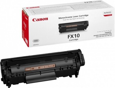 Canon FX-10 0263B002 оригинальный картридж для принтера Canon i-SENSYS MF4018/MF4120/MF4140/MF4150/ MF4270/MF4320d/MF4330d/MF4340d/MF4350d/MF4370dn/MF4380dn/MF4660PL/ MF4690PL; Canon Fax-L100/L120/L140/L160; 2000 страниц