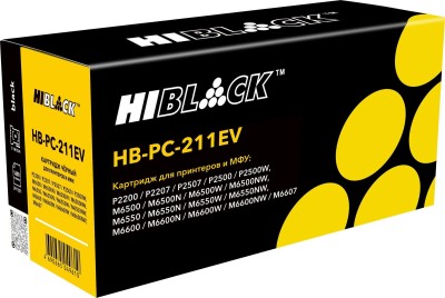 Картридж Hi-Black (HB-PC-211EV) для Pantum P2200/ P2207/ P2507/ P2500W/ M6500/ 6550/ 6607, 1,6К