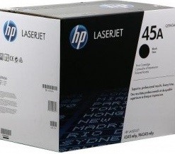 Q5945A (45A) оригинальный картридж HP для принтера HP LaserJet 4345mpf/ 4345s/ 4345x/ 4345xs/ 4345xm/ 4345dtn/ 4345dtnsl/ 4345dtnxm black, 18000 страниц