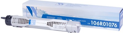 Картридж NV Print 106R01076 Black для Xerox Phaser 6300, 6350 черный 4000 копий совместимый