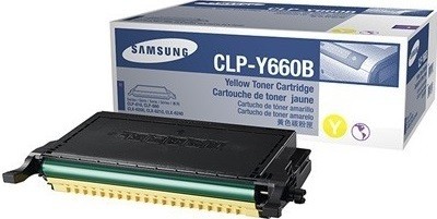 Картридж Samsung CLP-660-серия увеличенный желтый CLP-Y660B 