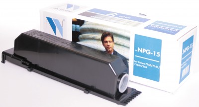 Тонер-туба NV Print C-EXV6/NPG-15 для Canon NP-7161 (380гр) черный 6900 копий совместимый