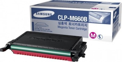 Картридж Samsung CLP-660-серия увеличенный пурпурный CLP-M660B 