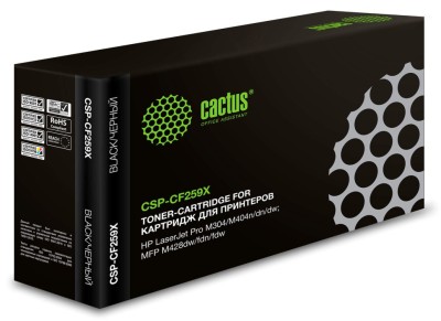 Картридж Cactus CF259X (CSP-CF259X) с чипом для HP LJ Pro M304/ M404n MFP M428/ M429, 10000 стр.