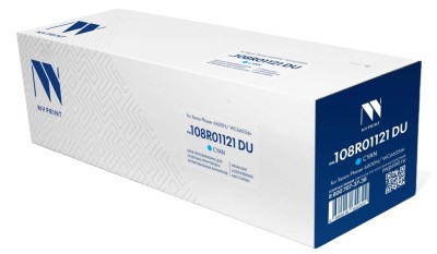 Блок фотобарабана NV Print 108R01121 (NV-108R01121TYDUC) Cyan для Xerox WorkCentre 6605/ 6655, VersaLink C400/ C405, Phaser 6600, голубой, 60000 стр.