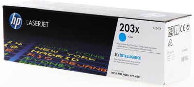 CF541X (203X) оригинальный картридж HP для принтера HP Color LaserJet Pro M254/ M280/ M281 голубой, 2500 страниц