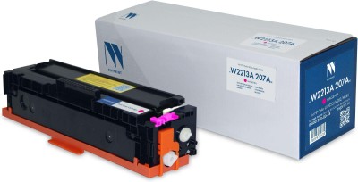 Картридж NV Print W2213A 207A Magenta для принтеров HP M255dw/ M255nw/ M282nw/ M283fdn/ M283fdw, 1250 страниц, без чипа, без гарантии