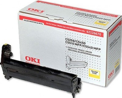 OKI 42126670 Драм-юнит, yellow { C5250, 17000 стр (o)}
