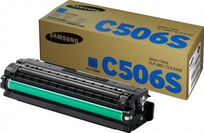 Картридж Samsung CLP-680-серия стандартный голубой CLT-C506S 