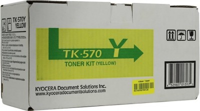 Картридж Kyocera TK-570Y (1T02HGAEU0) для принтера Kyocera FS-C5400DN, 7035CDN желтый 12000 копий оригинальный