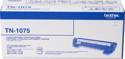 TN-1075 оригинальный картридж Brother для принтеров Brother HL-1012/ 1110/ 1112/ DCP-1510/ 1512/ MFC-1810/ 1815 black (1 000 стр.)