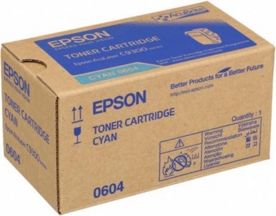 C13S050604 оригинальный картридж Epson для принтера Epson AcuLaser C9300 cyan