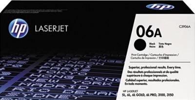 C3906A (06A) оригинальный картридж HP для принтера HP LaserJet 3100/ 3150/ 5L/ 6L black, 2500 страниц