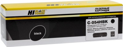 Картридж Hi-Black (HB-№054H BK) для Canon i-SENSYS LBP621Cw/622/623/ imageCLASS MF642Cdw, Bk, 3,1K (с чипом)