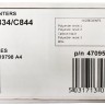 Картридж OKI (47095704/47095708) оригинальный для принтера OKI C824/ C834/ C844, чёрный, 5000 стр.